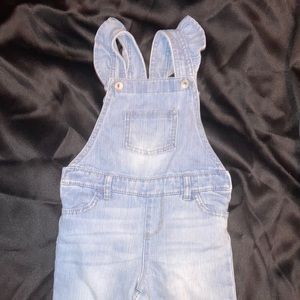 Children’s Place Light Denim girls overalls